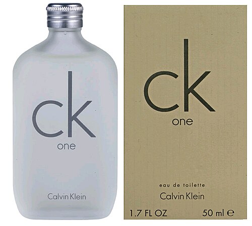 Calvin Klein CK One perfume bottle